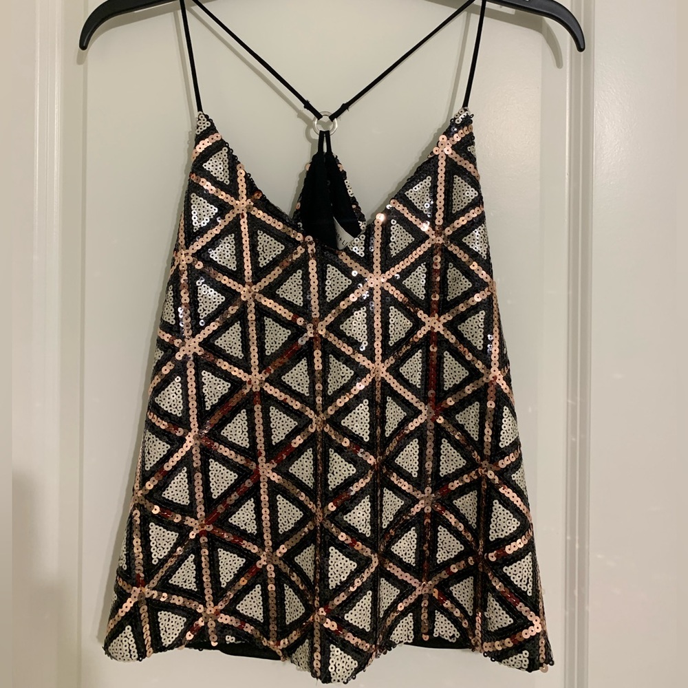 Sugar and L!ps Women’s sequins top